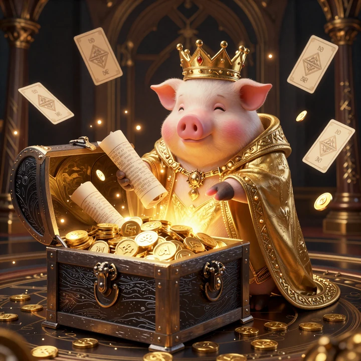 Schweinek&ouml;nig Buzzer als Prophet &ouml;ffnet Schatztruhe mit Missionen und Gold